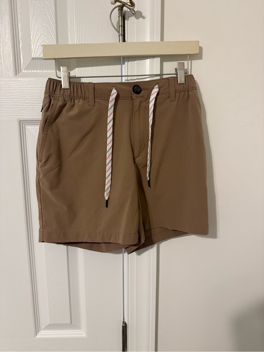 Chubbies Casual Drawstring Relaxed Shorts in Brown khaki